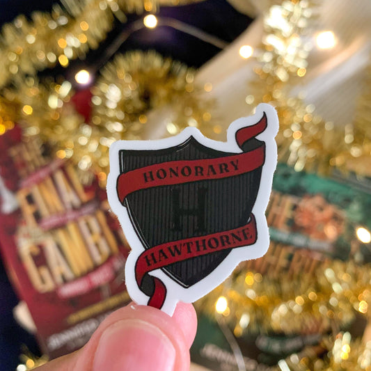 Honorary Hawthorne Waterproof Sticker