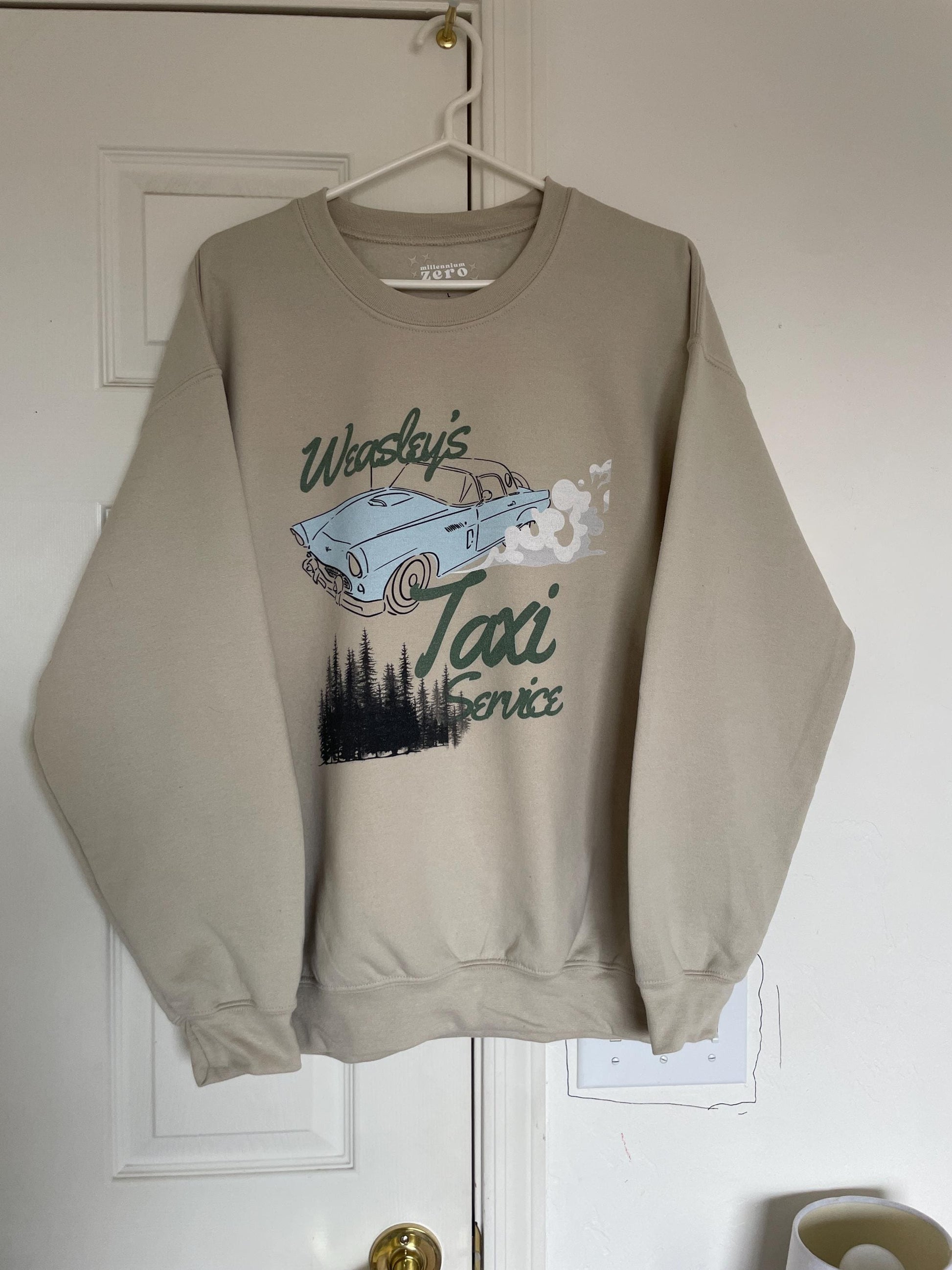 Weasley's Taxi Service | Magical Wizard School of Witchcraft and Wizardry Bookish Sweater, Harry and Ron sweater, Magical Flying Car sweater